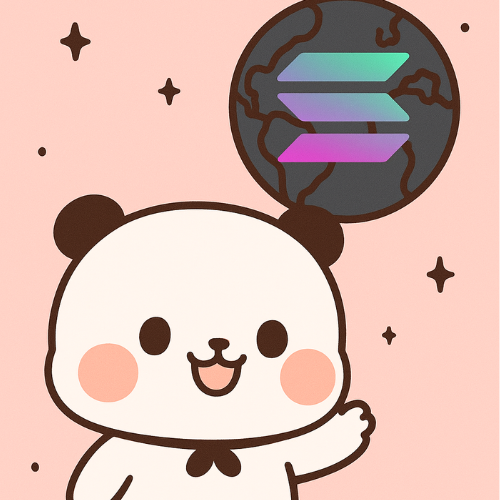 Dudu with Solana logo